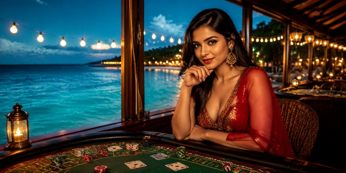 Playing mk3 Baccarat in red and green at Cox's Bazar