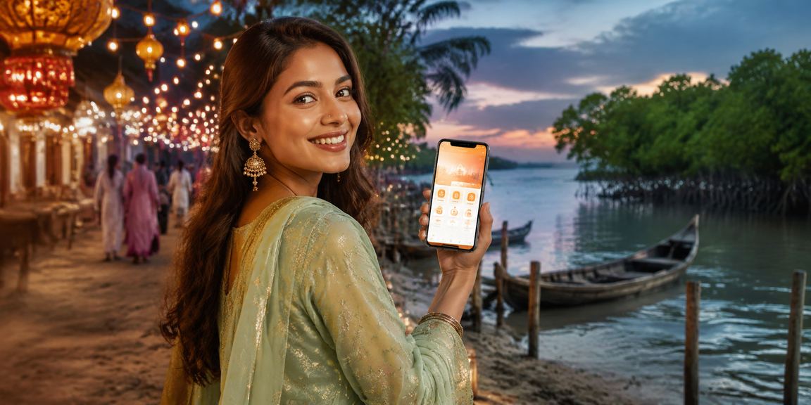 mk3 VIP Mobile Payment During the Eid Festival in Khulna