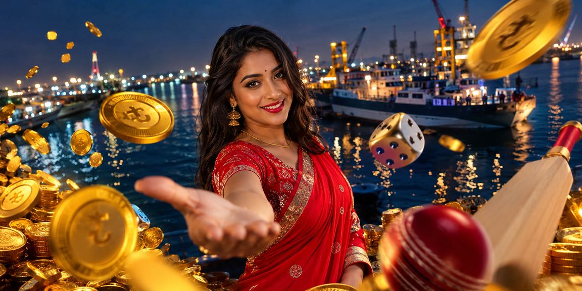 A woman in a saree from Narayanganj using a cricket betting promotion on mk3